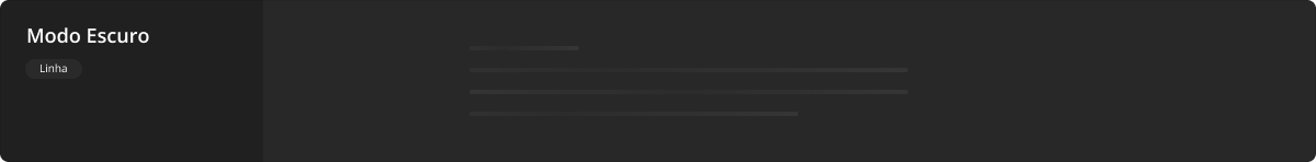 SkeletonIndicator - Modo Escuro - Linha